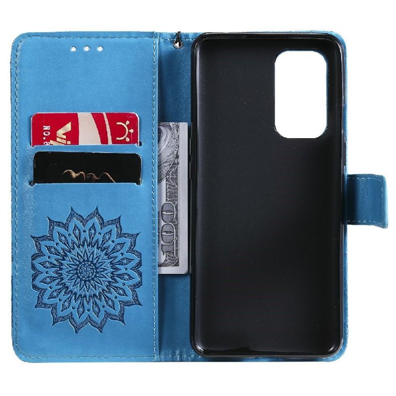 Flipové Pouzdro Na OnePlus 9 Kožený Efekt Junny