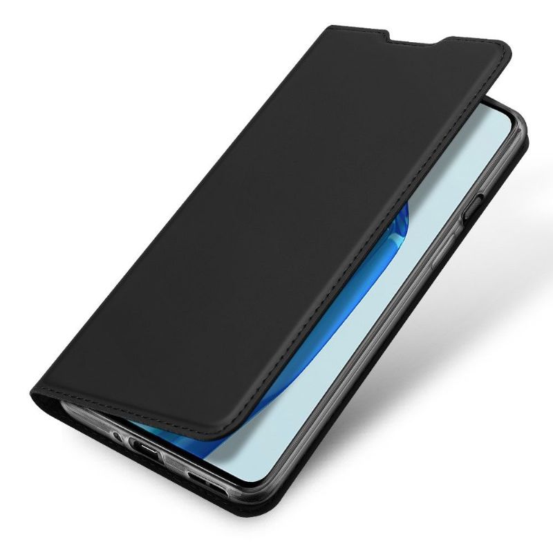 Flipové Pouzdro Na OnePlus 9 Obchodní Saténový Efekt