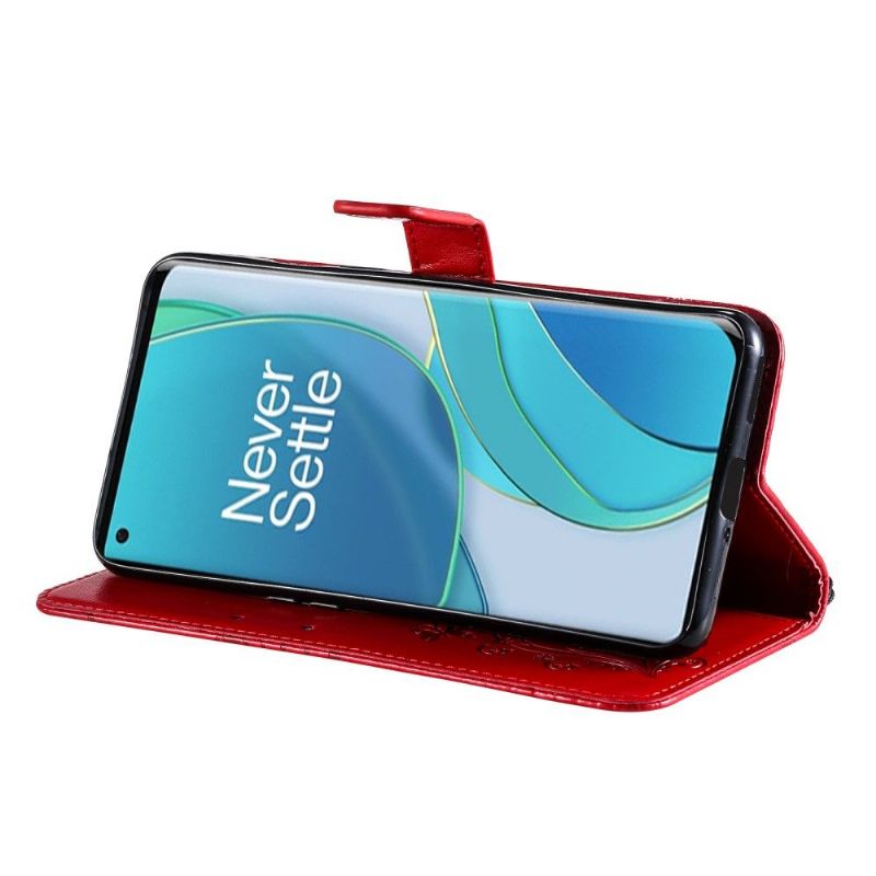 Flipové Pouzdro Na OnePlus 9 Podpora Motýlů Funkcí