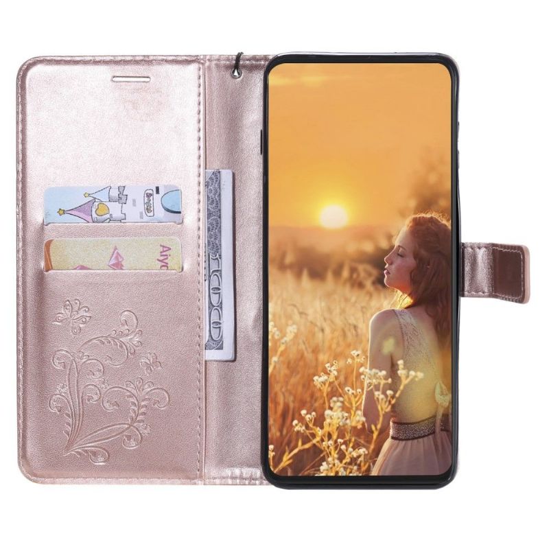 Flipové Pouzdro Na OnePlus 9 Podpora Motýlů Funkcí