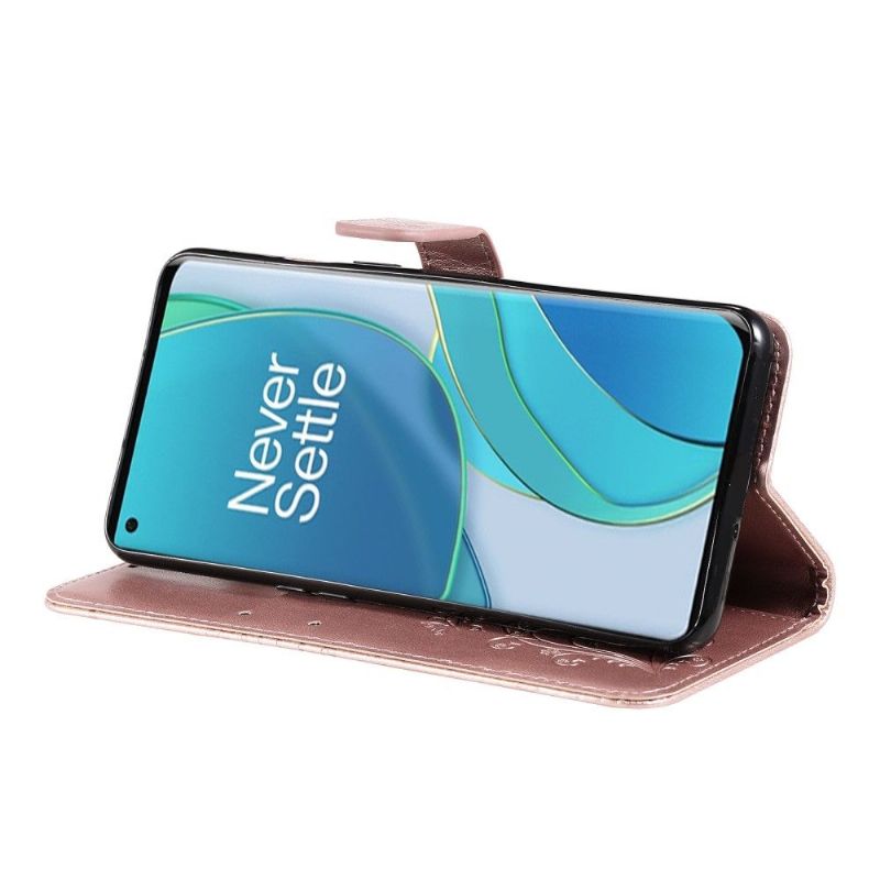 Flipové Pouzdro Na OnePlus 9 Podpora Motýlů Funkcí