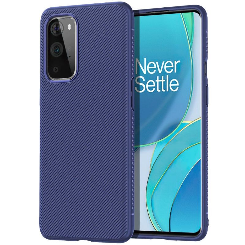 Kryt Na OnePlus 9 Silikonový Pruhovaný Efekt