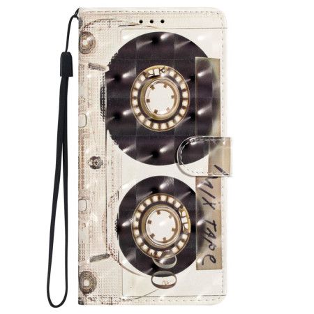 Kožený Kryt iPhone 16 Pro Kazeta Se Šňůrkou