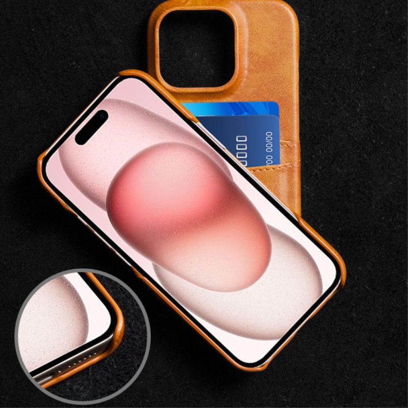 Kryt iPhone 16 Pro Dvojitý Držitel Karty