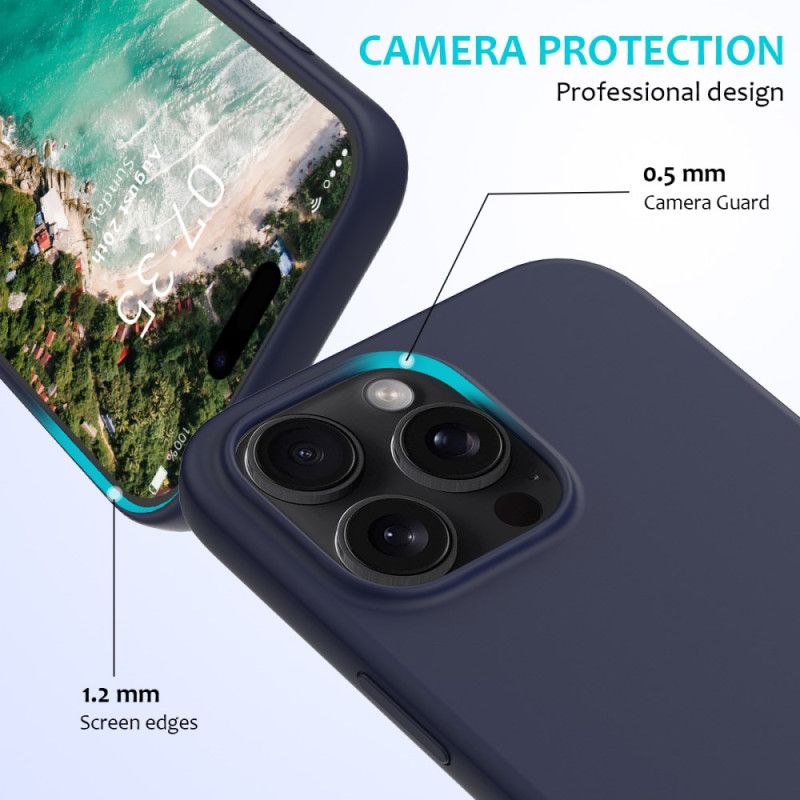 Kryt iPhone 16 Pro Flexibilní Silikon