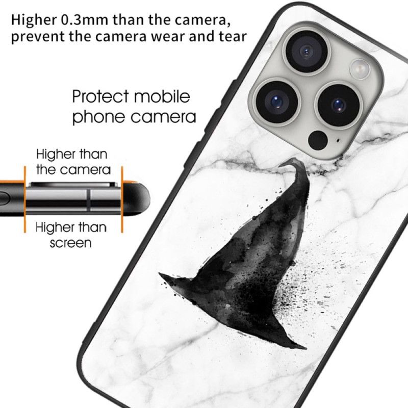 Kryt iPhone 16 Pro Klobouk Z Tvrzeného Skla