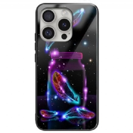 Kryt iPhone 16 Pro Kryty Na Mobil Fluorescenční Pero Z Tvrzeného Skla