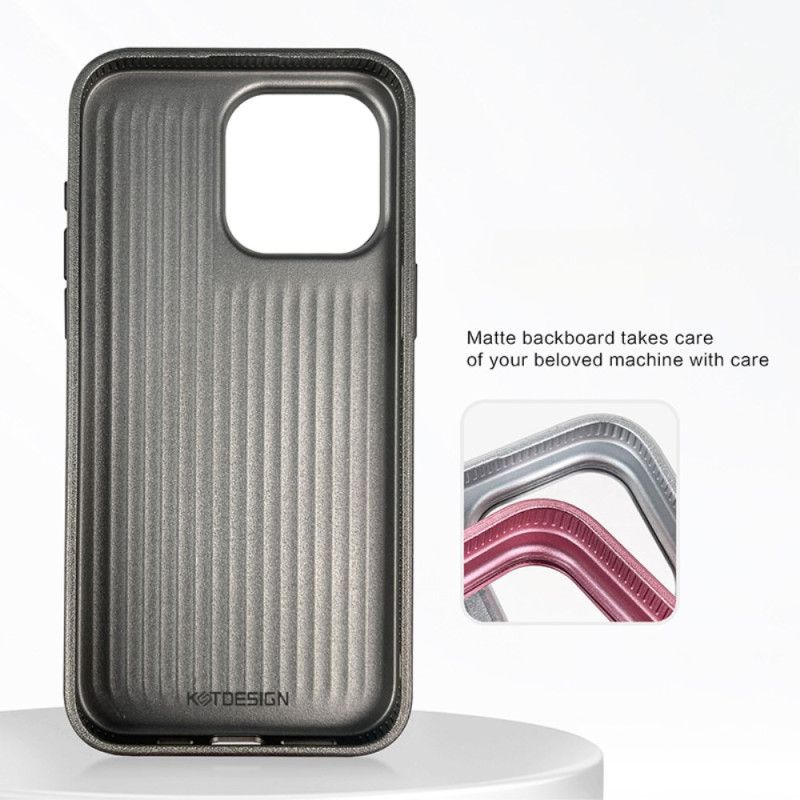 Kryt iPhone 16 Pro Prošívaný Kst Design