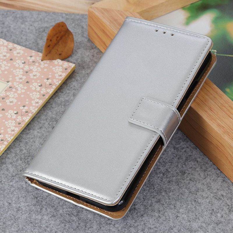 Peněženková Pouzdra iPhone 16 Pro Kryty Na Mobil Jednoduchá Umělá Kůže