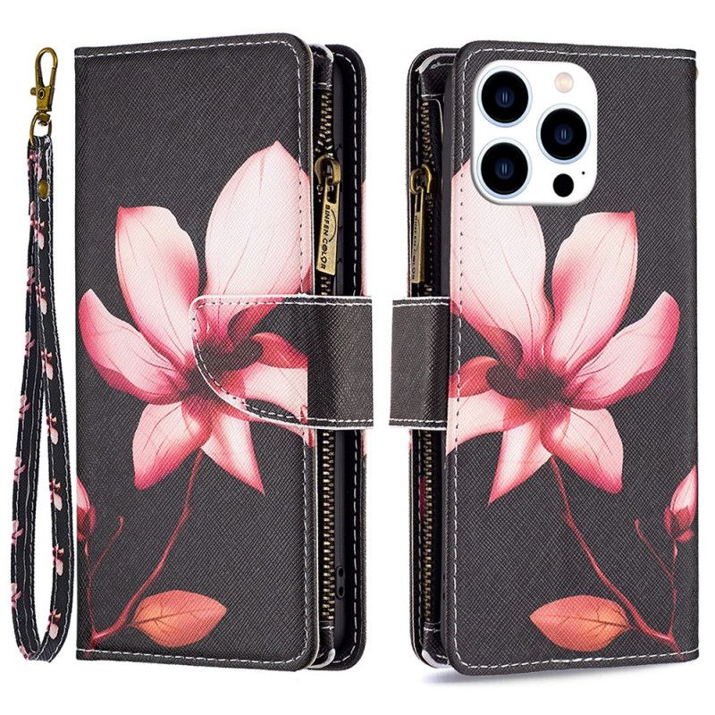 Peněženková Pouzdra iPhone 16 Pro Peněženka Lotus