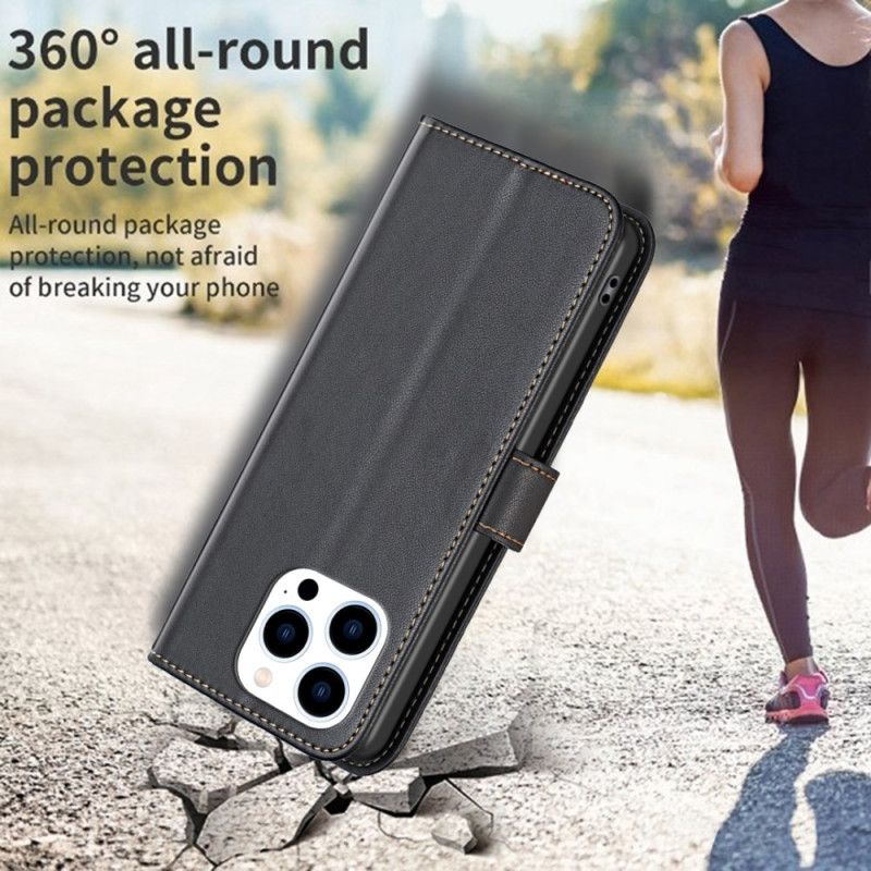 Peněženková Pouzdra iPhone 16 Pro Peněženka S Chlopní
