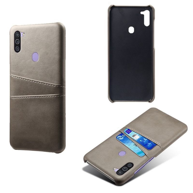 Kryty Na Mobil Na Samsung Galaxy M11 Držák Karet S Efektem Melody Leather