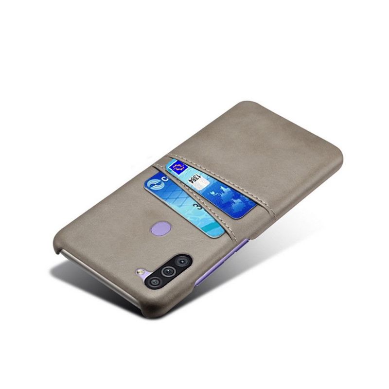 Kryty Na Mobil Na Samsung Galaxy M11 Držák Karet S Efektem Melody Leather