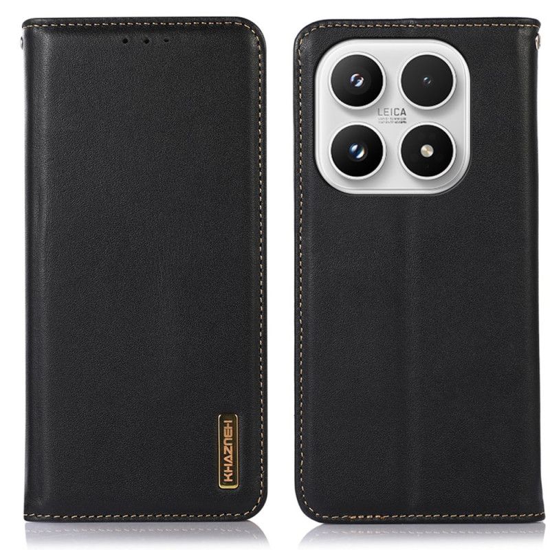 Kožené Pouzdro Folio Na Xiaomi 17 Kůže Khazneh