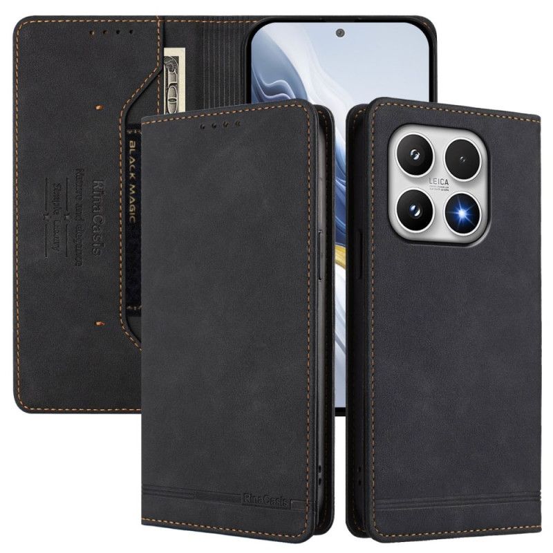 Kožené Pouzdro Folio Na Xiaomi 17 Rinacasis