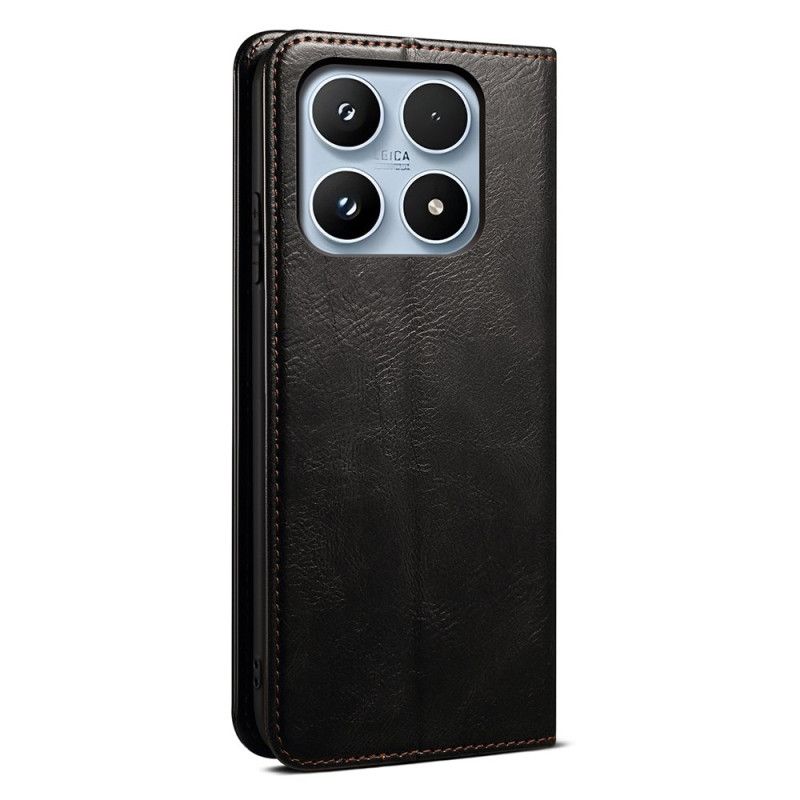 Kožené Pouzdro Folio Xiaomi 17 Voskovaná Imitace Kůže