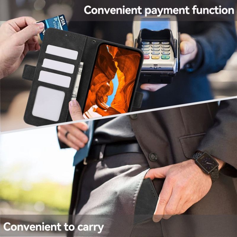 Kožený Kryt Xiaomi 17 Abeel Semišový Efekt