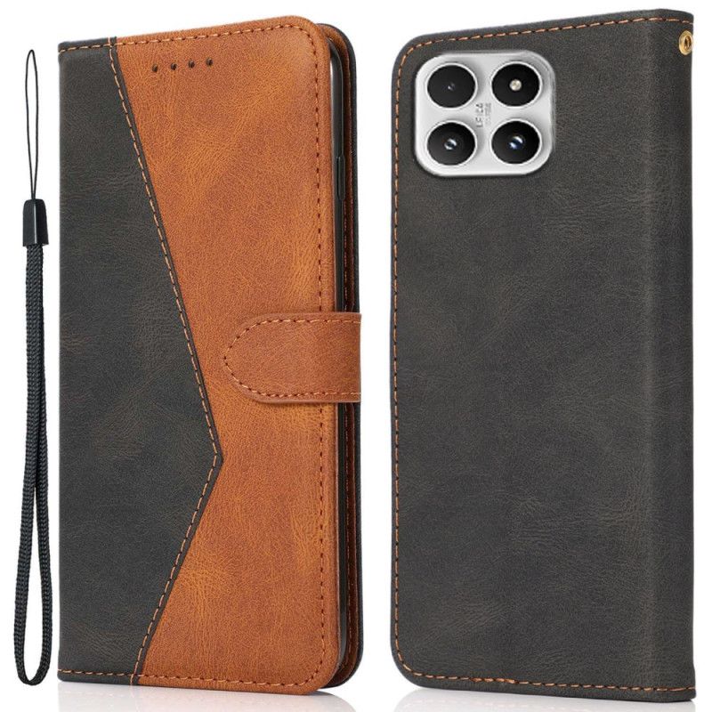 Kožený Kryt Xiaomi 17 Dvoubarevný