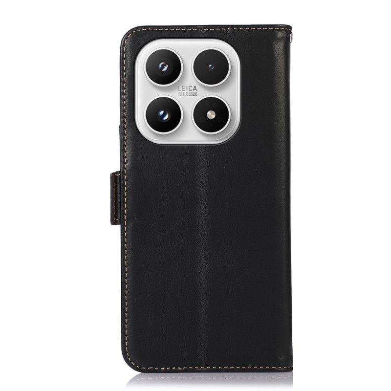 Kožený Kryt Xiaomi 17 Kůže S Rfid Ochranou