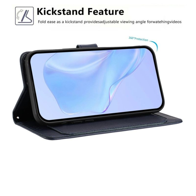 Kožený Kryt Xiaomi 17 Styl Čistých Linií