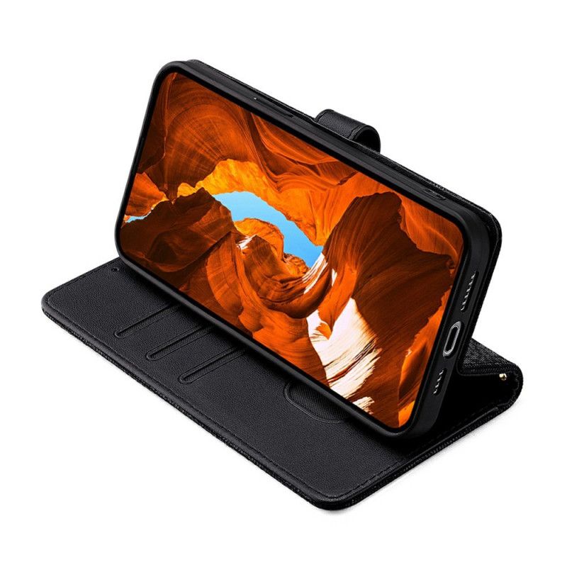 Kožený Kryt Xiaomi 17 Zapínací Design