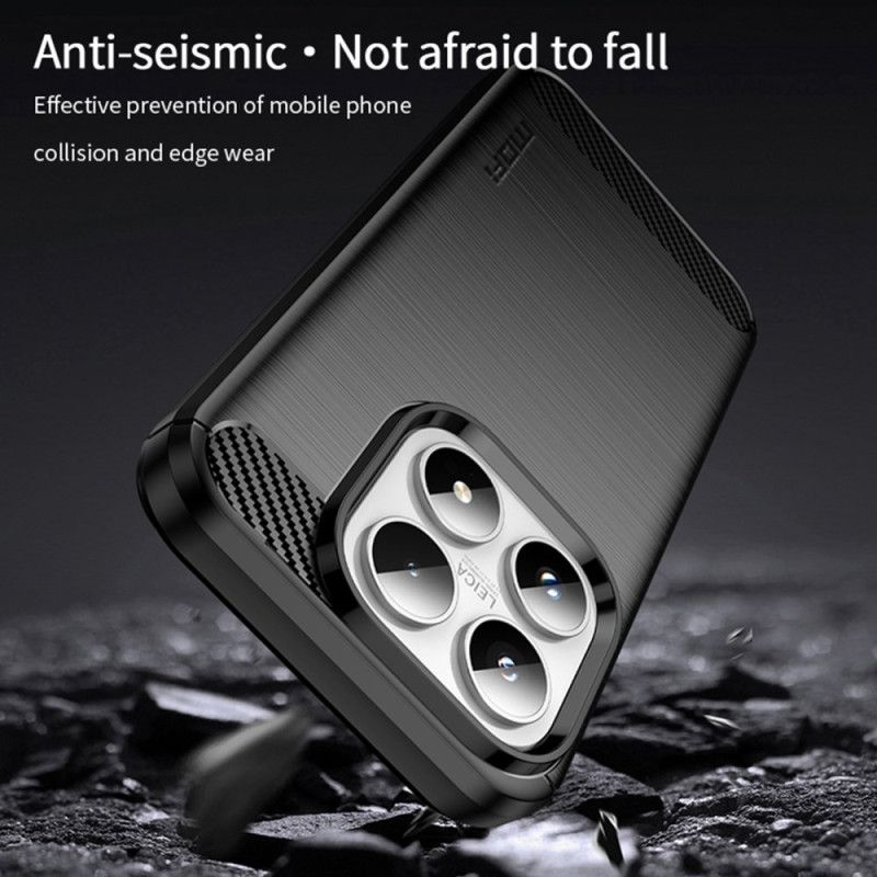 Kryt Xiaomi 17 Kartáčované Uhlíkové Vlákno