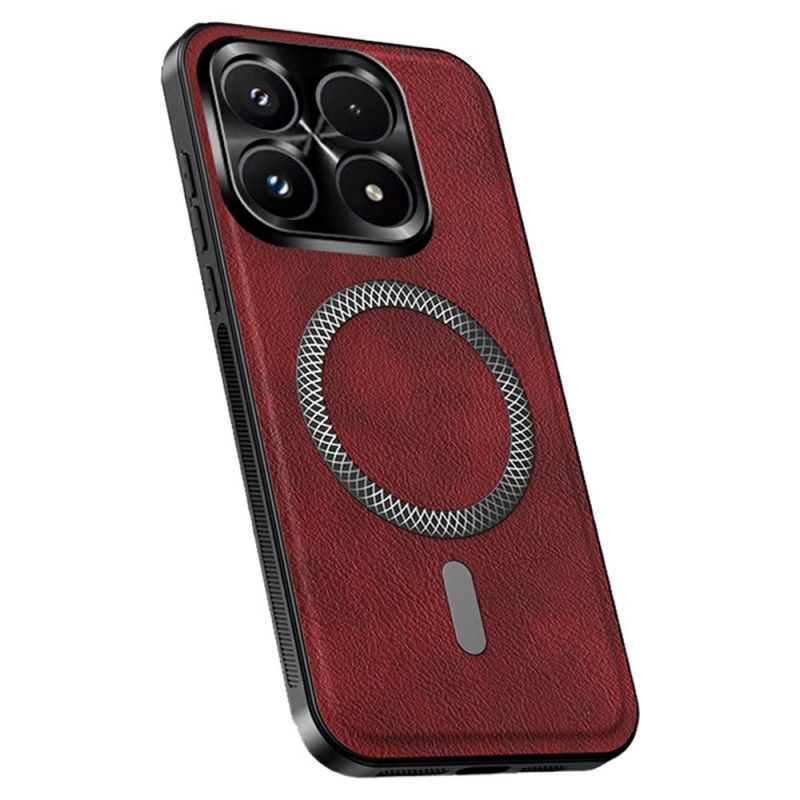 Kryt Xiaomi 17 Kožený Efekt Magsafe