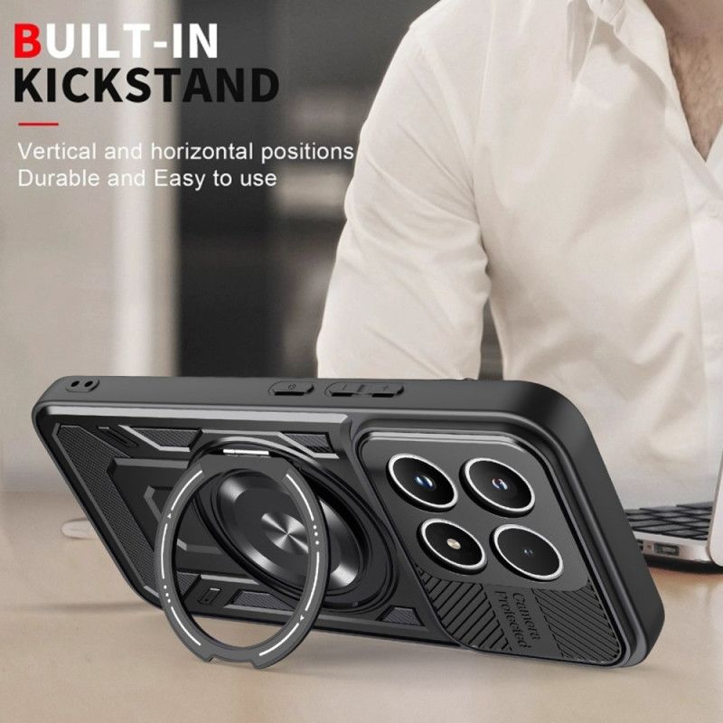 Kryt Xiaomi 17 Magnetická S Otočným Stojánkem