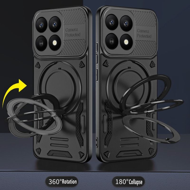 Kryt Xiaomi 17 Magnetický S Otočným Stojánkem