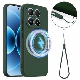 Kryt Xiaomi 17 Tekutý Silikonový Magnetický