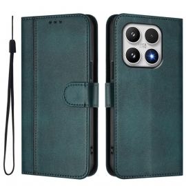 Peněženková Pouzdra Xiaomi 17 Kryty Na Mobil Retro Design