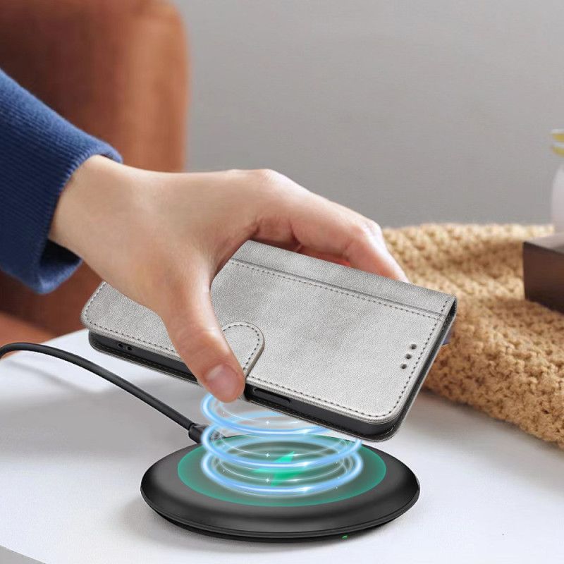 Peněženková Pouzdra Xiaomi 17 Kryty Na Mobil Retro Design