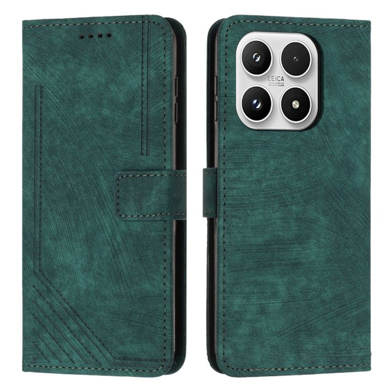 Peněženková Pouzdra Xiaomi 17 Kryty Na Mobil Retro Design