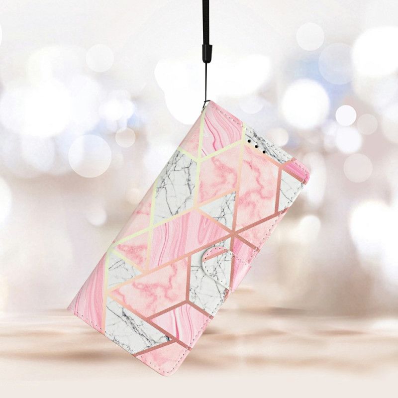 Peněženková Pouzdra Xiaomi 17 Růžový Mramor