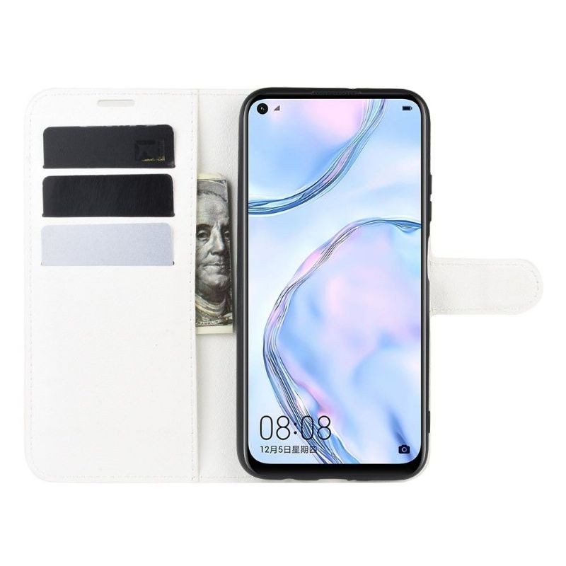Flipové Pouzdro Na Huawei P40 Lite Peněženkové Pouzdro Stylová Kožená Peněženka