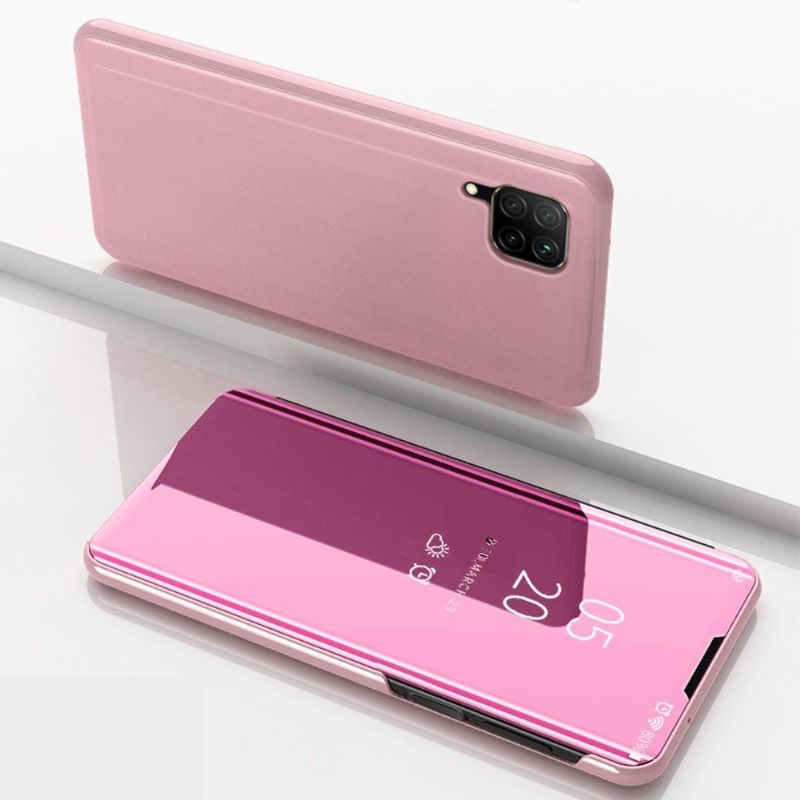 Kryty Na Mobil Na Huawei P40 Lite Flipové Pouzdro Zrcadlový Efekt