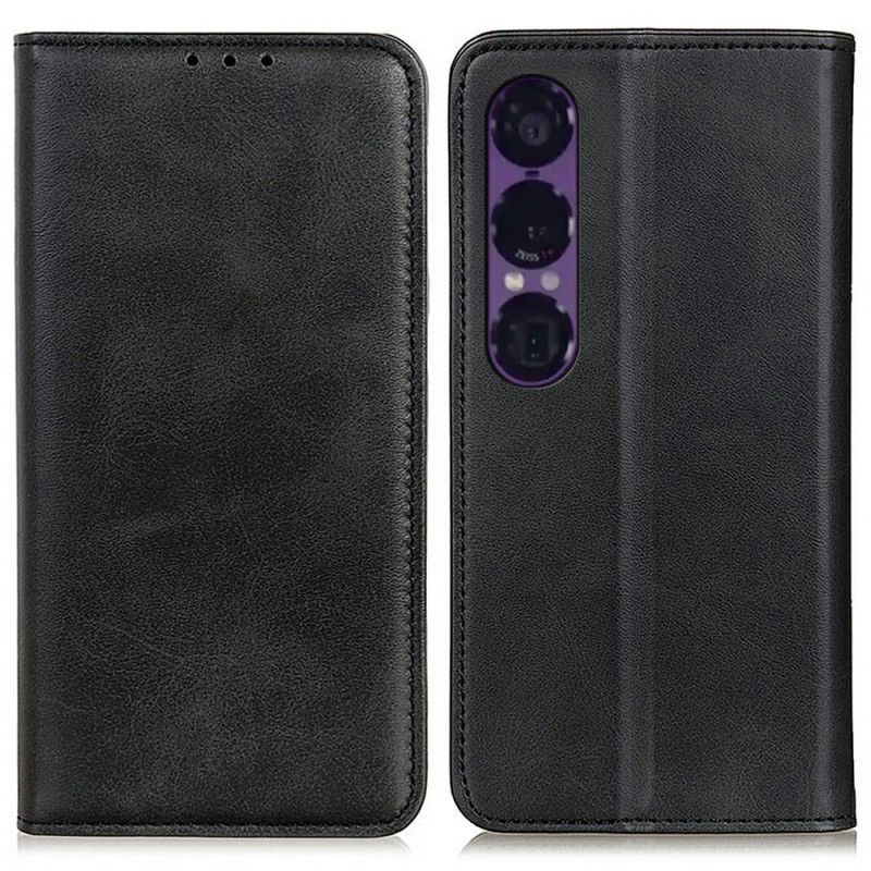 Kožené Pouzdro Sony Xperia 1 Vii Kryty Na Mobil Štípenka Vintage