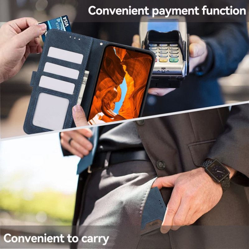 Kožený Kryt Sony Xperia 1 Vii Abeel Dvoubarevný