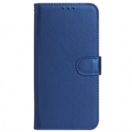 Kožený Kryt Sony Xperia 1 Vii Monochromatický