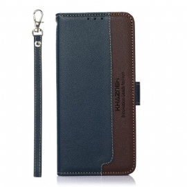 Kožený Kryt Sony Xperia 1 Vii Rfid Dvoubarevný