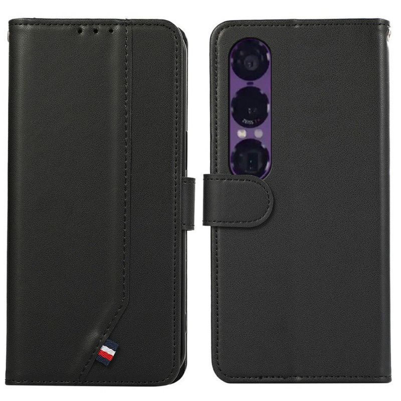 Kožený Kryt Sony Xperia 1 Vii Rfid Ochrana
