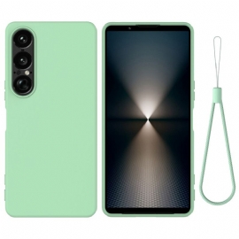 Kryt Sony Xperia 1 Vii Silikon Se Šňůrkou