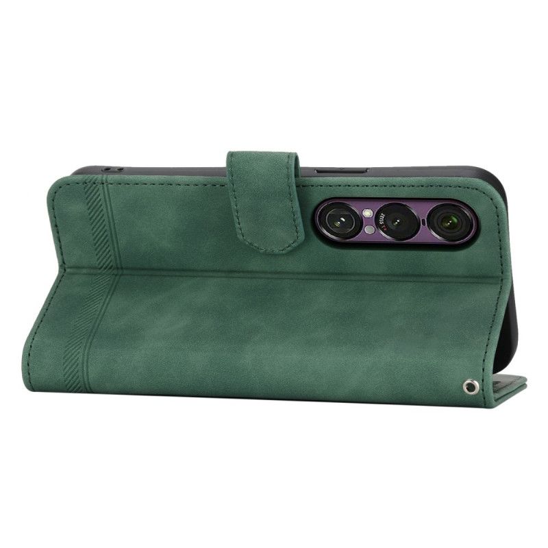 Peněženková Pouzdra Sony Xperia 1 Vii Kryty Na Mobil Dierfeng