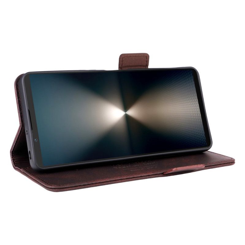 Peněženková Pouzdra Sony Xperia 1 Vii Kryty Na Mobil Retro