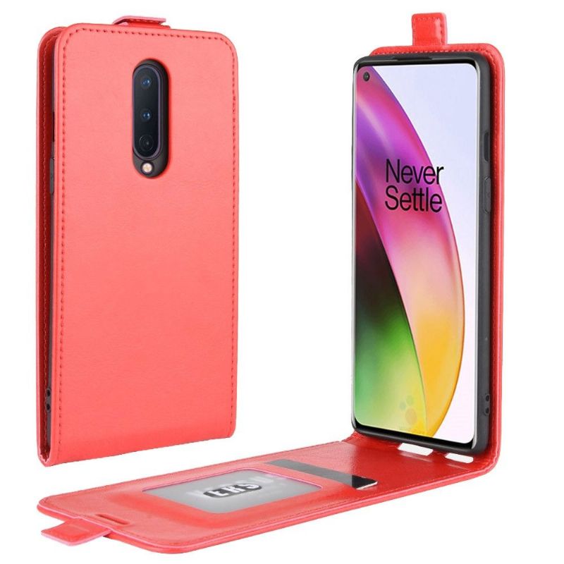 Flipové Pouzdro Na OnePlus 8 Kožené Pouzdro Vertikální Umělá Kůže