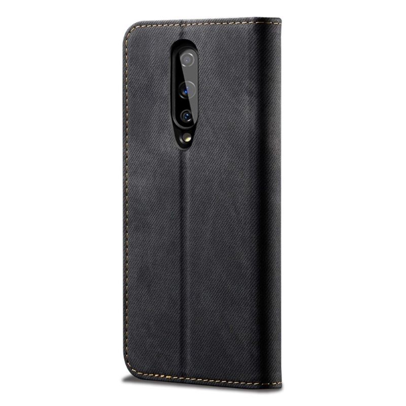 Flipové Pouzdro Na OnePlus 8 Styl Džínů La Giulia Z Umělé Kůže