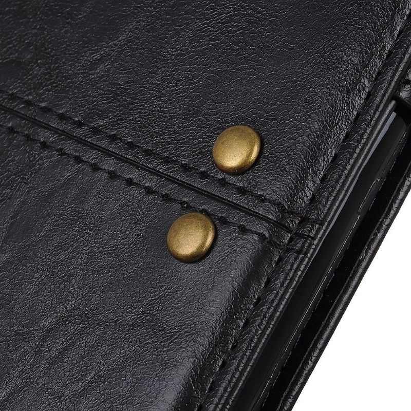 Flipové Pouzdro Na OnePlus 8 Styl S Cvočky