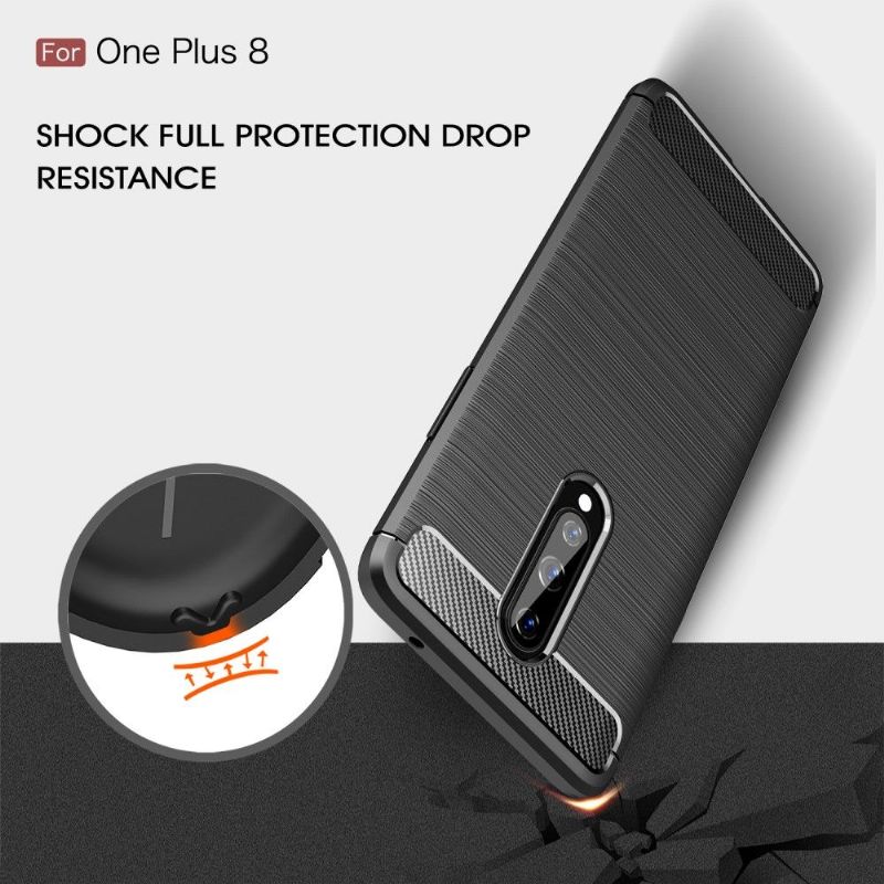 Kryt Na OnePlus 8 Janice V Karbonovém Gelu