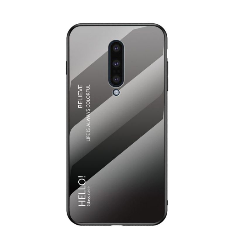 Kryty Na Mobil Na OnePlus 8 Skleněná Zadní Strana S Barevným Přechodem