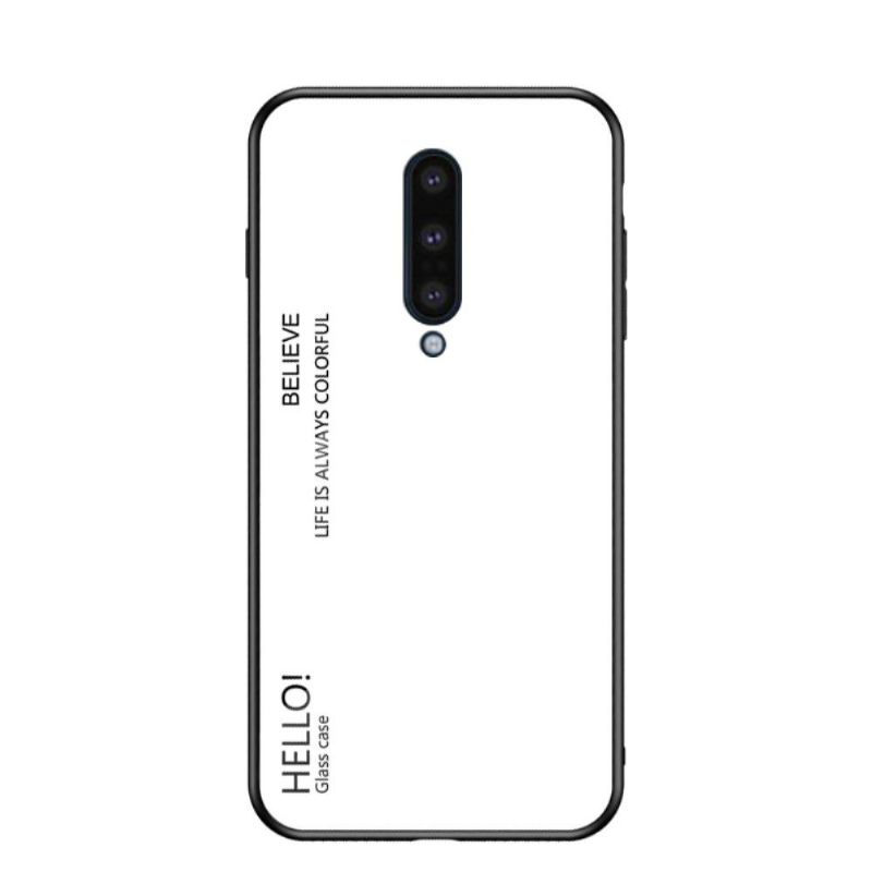 Kryty Na Mobil Na OnePlus 8 Skleněná Zadní Strana S Barevným Přechodem
